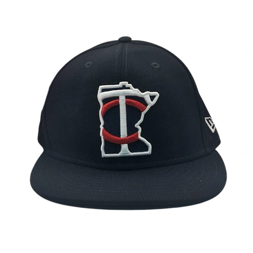 New Era cap 59FIFTY Team Logo Alternate MLB Minnesota Twins navy