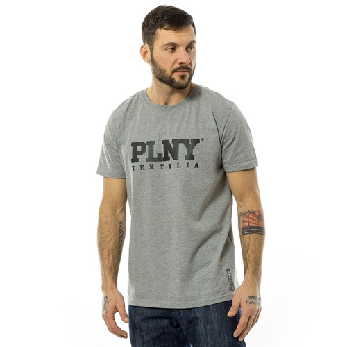 PLNY Textylia t-shirt Hawaii grey