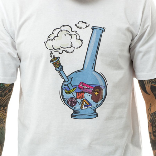 Koszulka męska Oddity t-shirt Bongo white