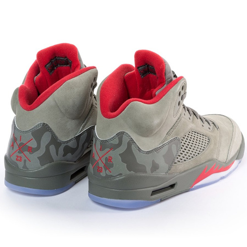 Jordan V Retro Take Flight dark stucco / river rock / university red (136027-051)
