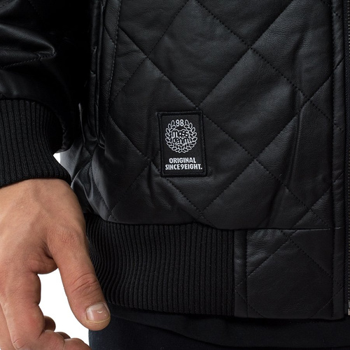 Kurtka zimowa Mass Denim jacket Flyer Quilted black