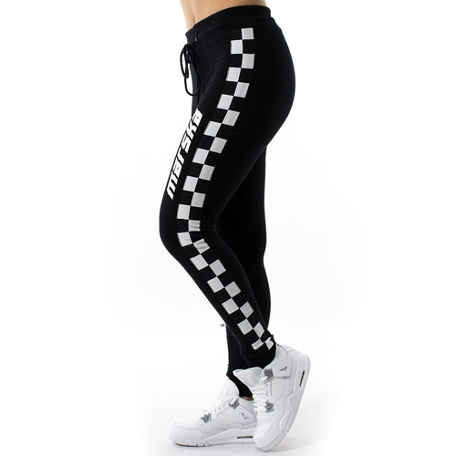 Spodnie dresowe Marska sweatpants Checkerboard black