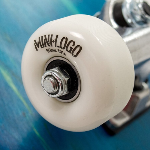 Skateboard Mini Logo Birch 13 K20 Chevron Stamp blue