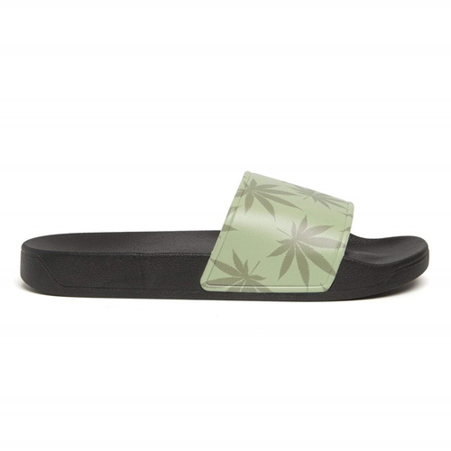 HUF slides 420 Plantlife green / black