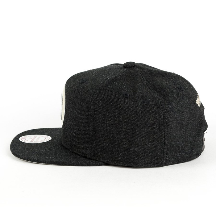 Czapka Mitchell and Ness snapback Team Heather Brooklyn Nets black