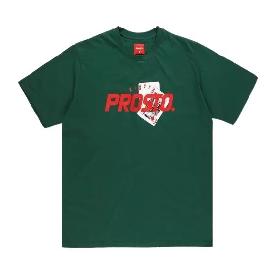 Prosto Klasyk Koszulka męska  t-shirt Allin green