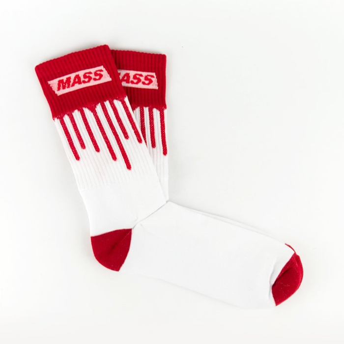 Skarpety Mass Denim socks Cover heather white