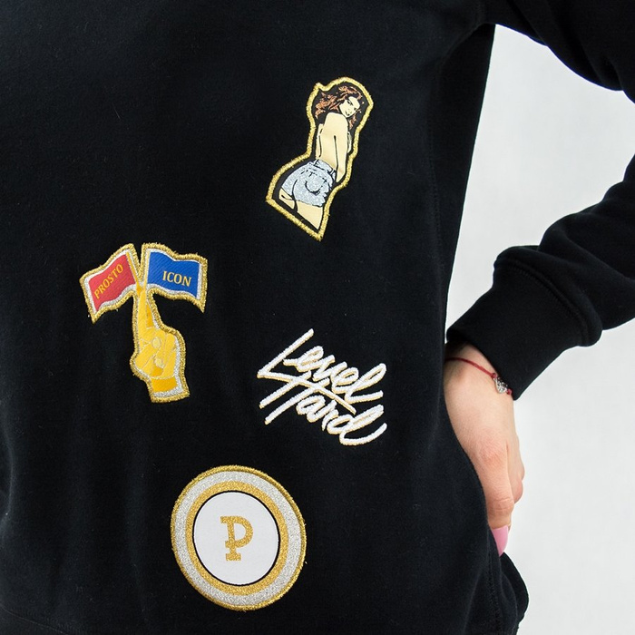 Bluza Prosto crewneck Hard black