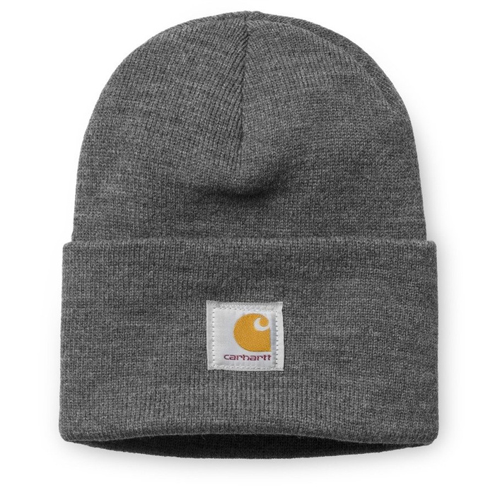 Carhartt WIP beanie Acryllic Watch Hat dark grey heather