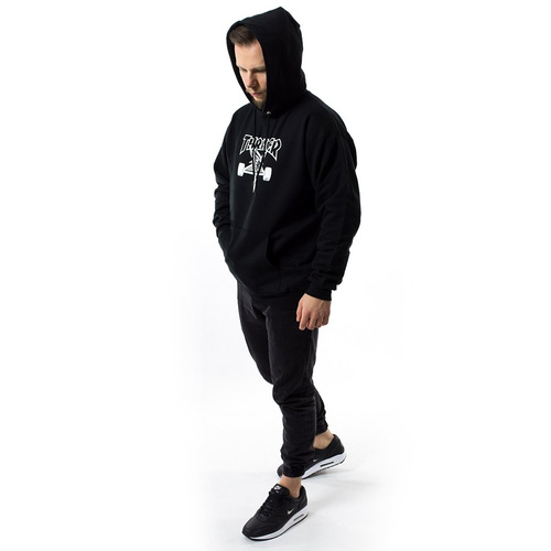 Bluza męska Thrasher hoody SK8 Goat black