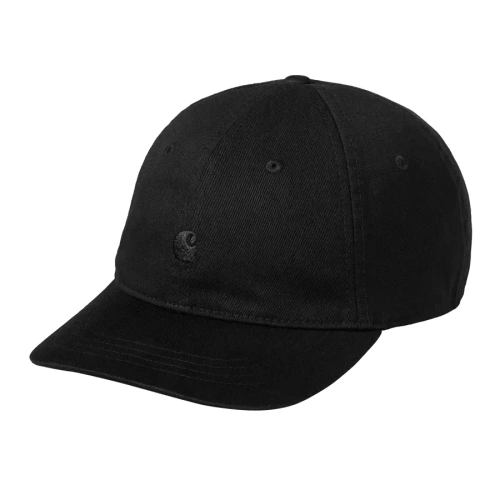 Carhartt WIP strapback Madison Logo black on black