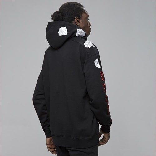 Bluza męska Cayler and Sons CSBL Order Half Zip Hoody black / red