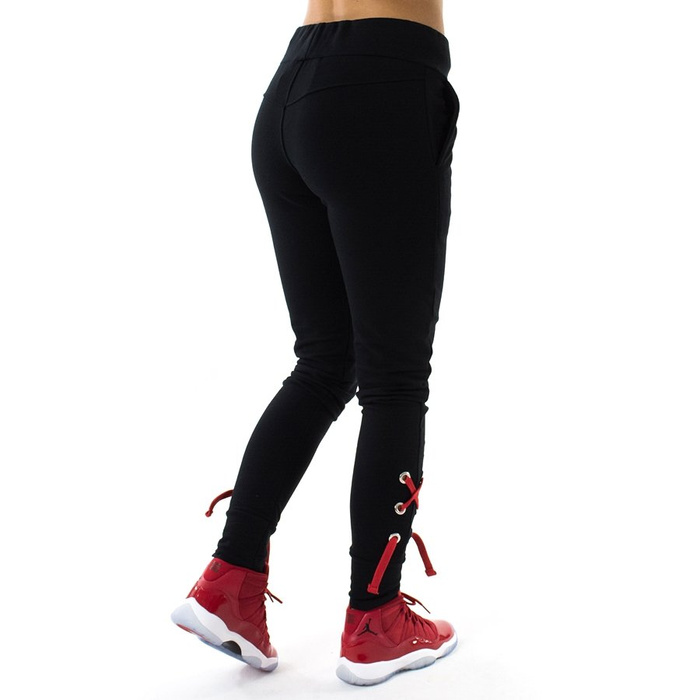 Spodnie dresowe damskie Jungmob Rose String black
