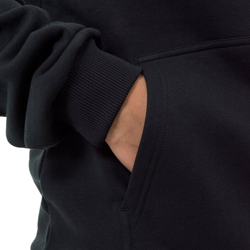 Bluza męska FILA hoody Night Blocked light grey melange / black / bright white (687001-A220)