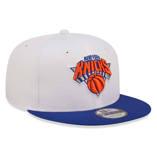 New Era snapbacK 9FIFTY NBA White Crown New York Knicks white/royal