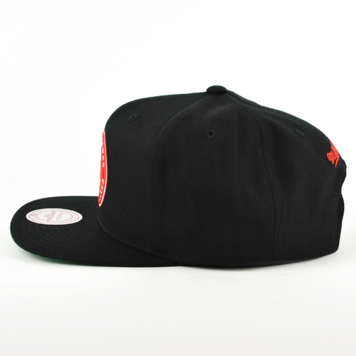 Czapka z daszkiem Mitchell and Ness snapback Solid Team Colour SB Atlanta Hawks black