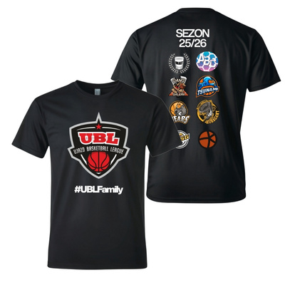 T-Shirt UBL Season 2025/2026 black (youth)