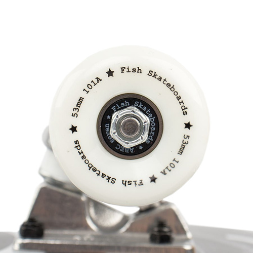 Nervous skateboard Acid black 8.0"