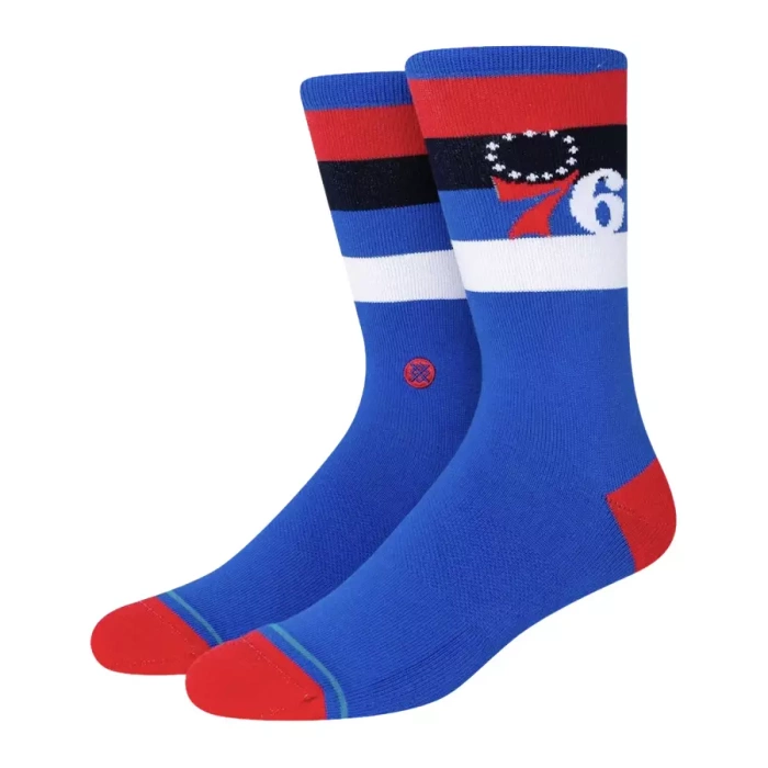 Stance socks ST Crew NBA Philadelphia 76ers blue