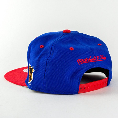 Mitchell and Ness snapback Team Arch New York Rangers royal / red