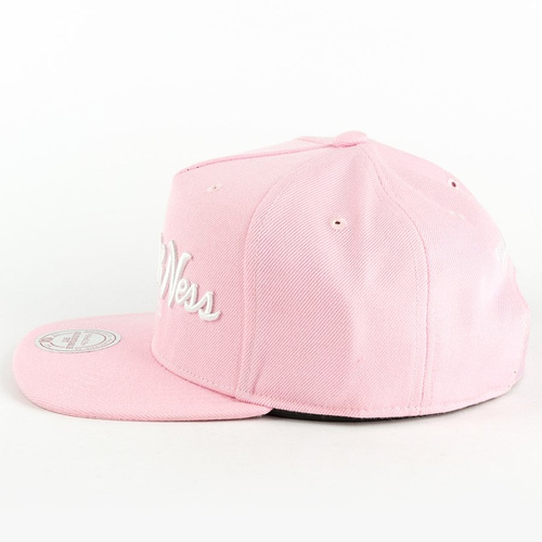 Mitchell and Ness snapback Pinscript pink