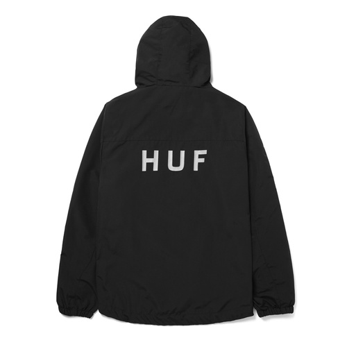 HUF Essentials Zipper black / reflective