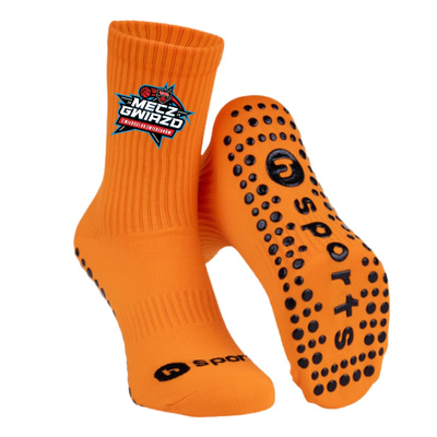 Skarpety koszykarskie hSports x MAT Wear Mecz Gwiazd UBL 2026 orange