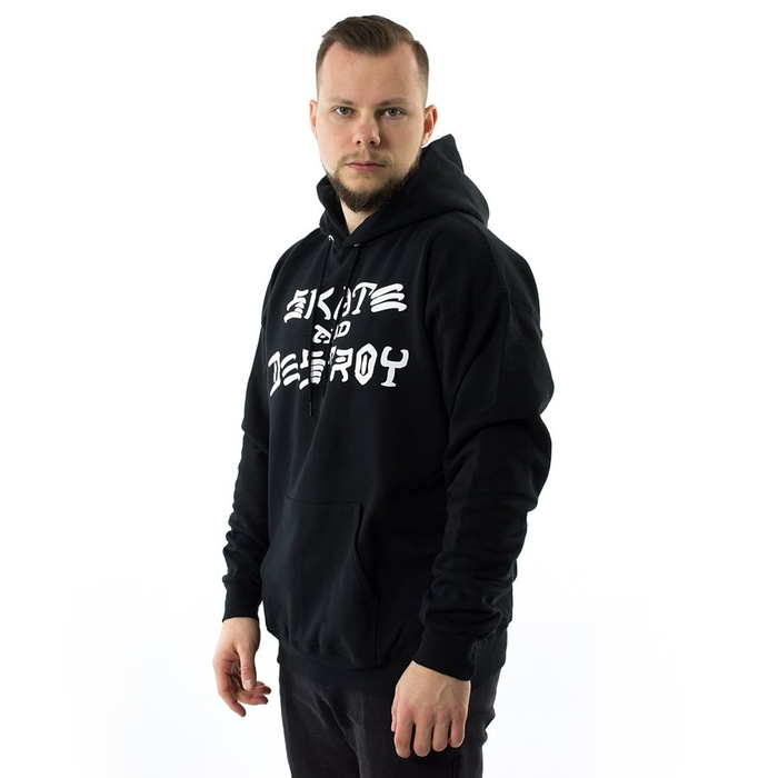 Thrasher Bluza męska hoody Skate And Destroy black