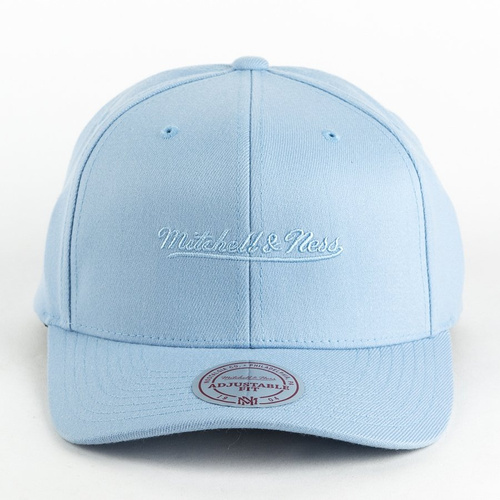 Mitchell and Ness dad cap Tonal Logo High Crown 110 M&N Logo light blue