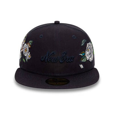 New Era fitted cap 59FIFTY 59FIFTY Fitted Cap Flower Icon navy