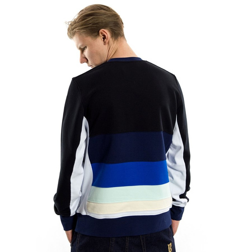Bluza męska Prosto crewneck Royal Spark black