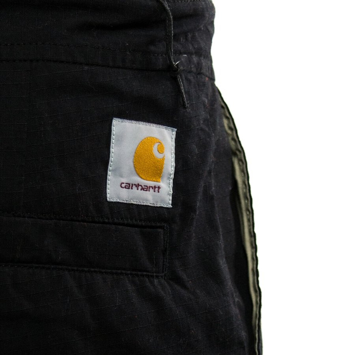 Spodnie męskie Carhartt WIP jogger pants Marshall black rinsed