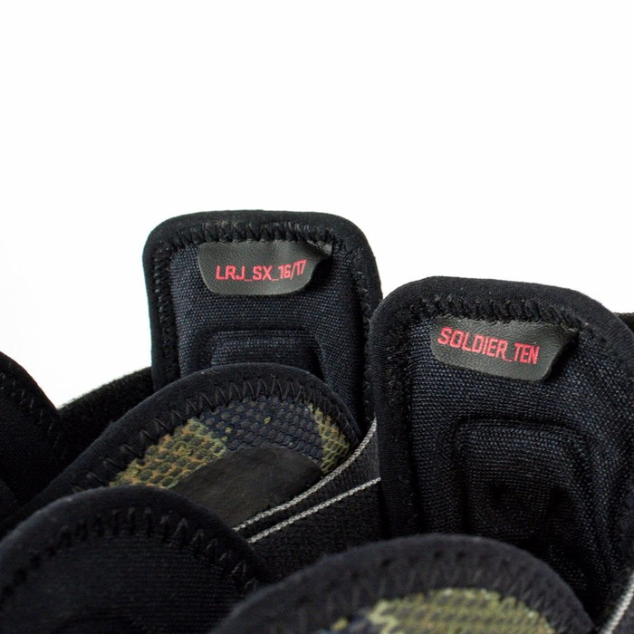 Buty do koszykówki Nike LeBron Soldier 10 "Camo" Black / Bamboo-Medium Olive (844378-022) TM