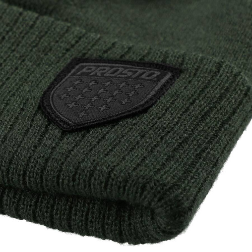 Prosto Klasyk czapka zimowa Drist dark green