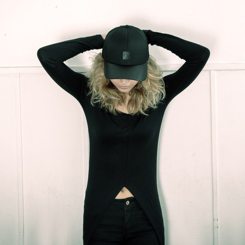 Sukienka MLimited Leather Patch Black