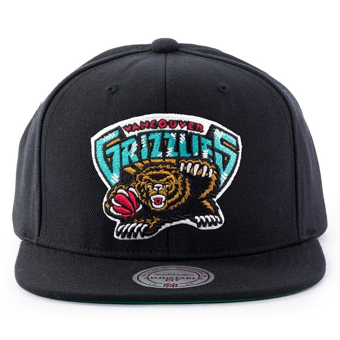 Czapka z daszkiem Mitchell and Ness snapback Wool Solid Vancouver Grizzlies black