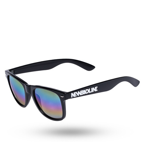 NewBadLine sunglasses Classic black flash - holo mirror 01-185
