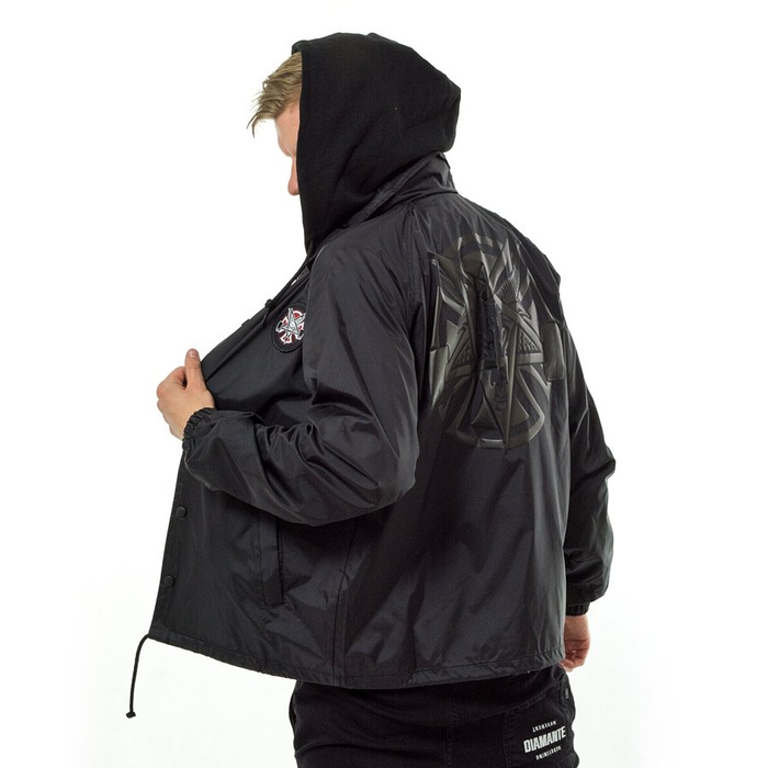 Kurtka męska Thrasher x Independent jacket Pentagram black N