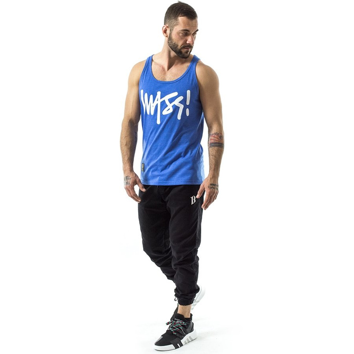 Koszulka męska Mass Denim tank top Signature heather blue $