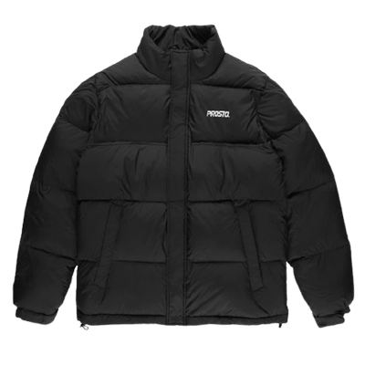 Prosto Klasyk Jacket Retro Puff Real Down black