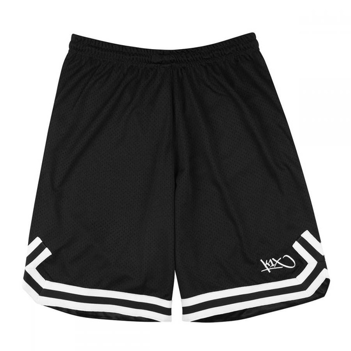 K1X spodenki koszykarskie męskie Big Hole Mesh Double X Basketball Shorts black