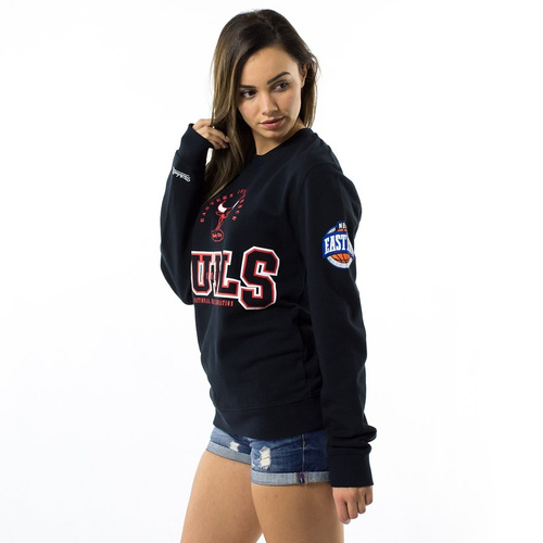 Mitchell and Ness sweatshirt crewneck Technical Foul Chicago Bulls black