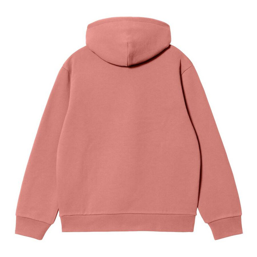 Carhartt WIP bluza męska z kapturem Hooded Carhartt Sweat dusty rose-sycamore tree.