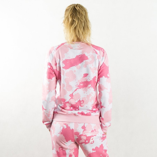 Prosto sweatshirt crewneck WMNS Camo pink