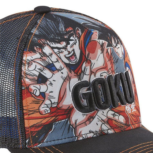 CapsLab casquette trucker casquette trucker Dragon Ball Z Goku multicolor