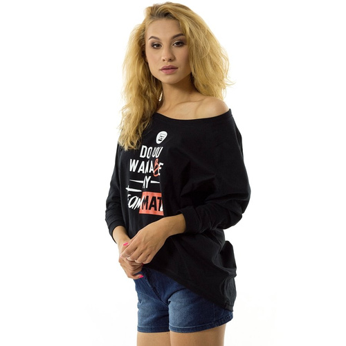 MAT Wear WMNS Oversize Tee TeamMATe black