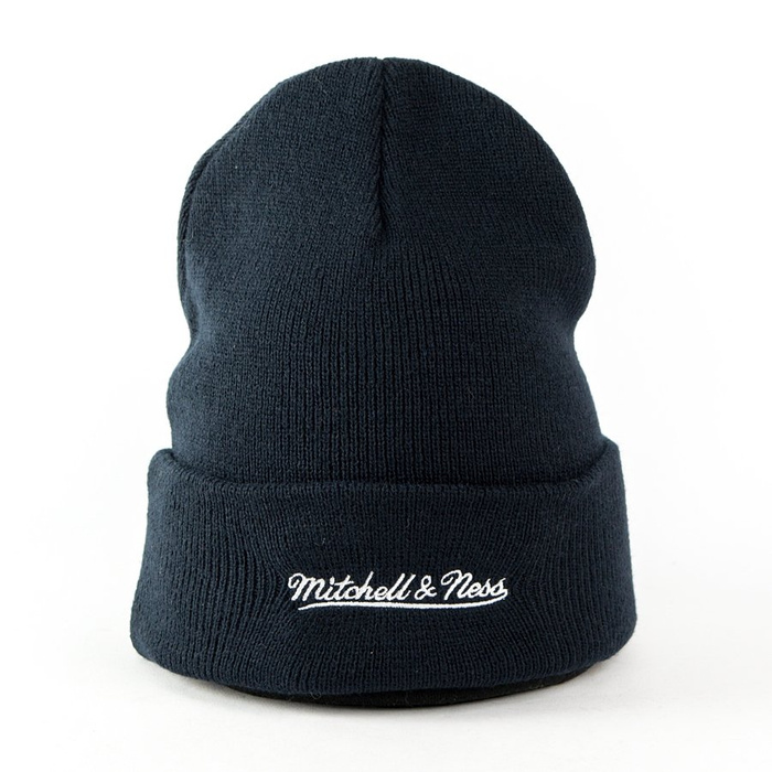 Mitchell and Ness Logo Cuff Knit Oklahoma City Thunder navy