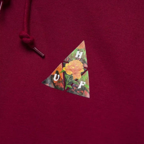 HUF sweatshirt hoody New Dawn Triple Triangle bloodstone