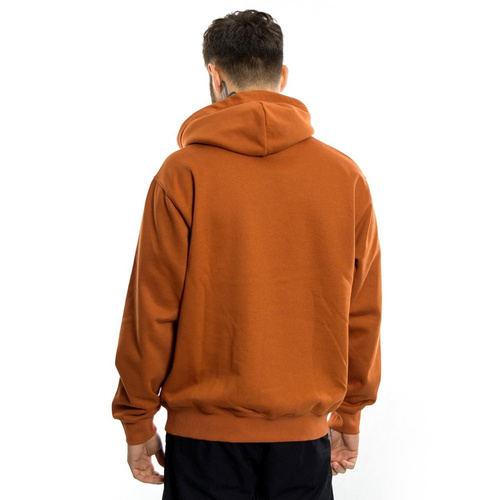 Bluza męska z kapturem Carhartt WIP Hooded Carhartt Sweat cinamoon / black