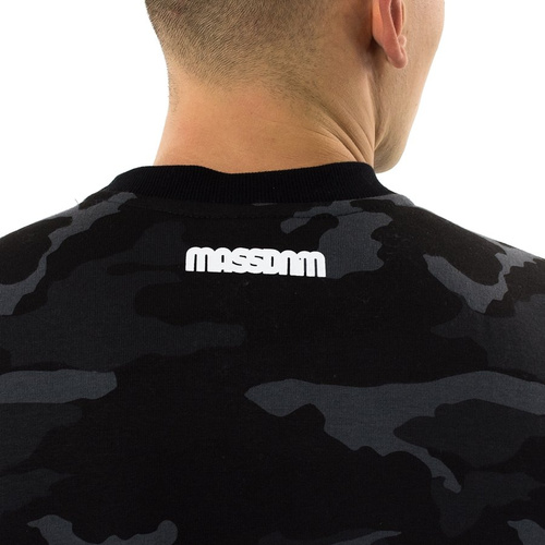 Bluza męska Mass Denim crewneck Classics black camo
